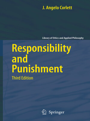 cover image of Responsibility and Punishment